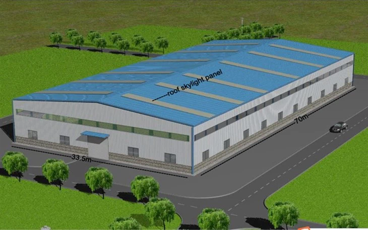 steel aircraft hangar